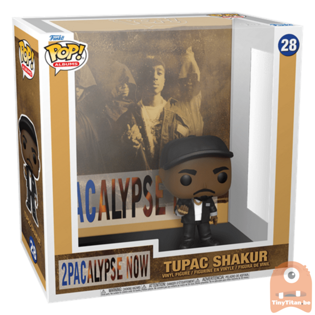 POP! Rocks Album Tupac Shakur 28 2pacalypse Now