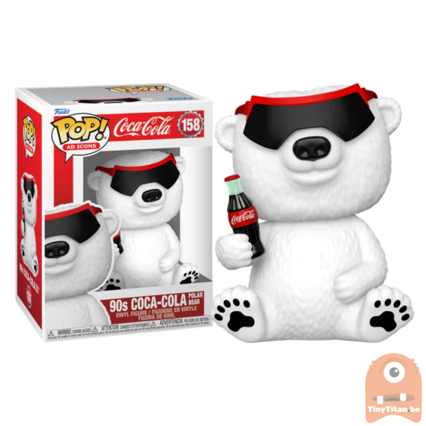 POP! Ad Icons Coca-Cola Polar bear 90s 158 Coca-Cola