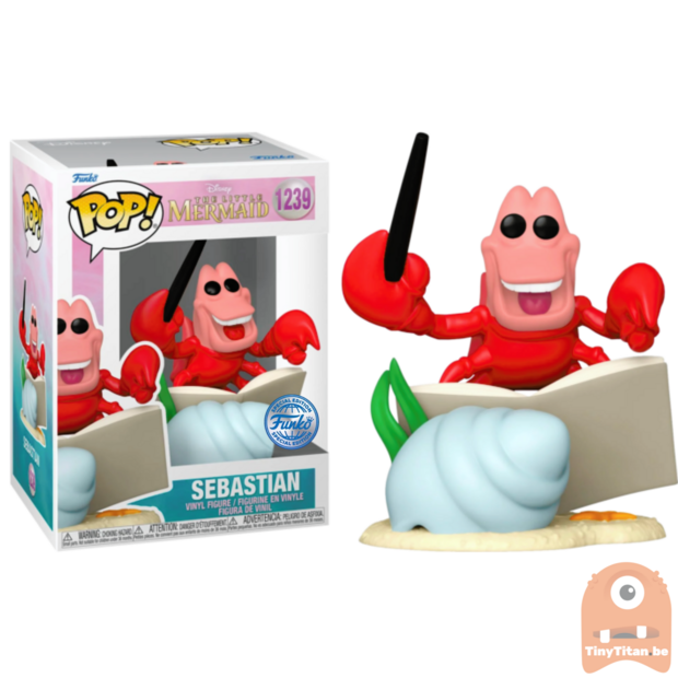 POP! Disney Sebastian 1239 The Little Mermaid Exclusive 