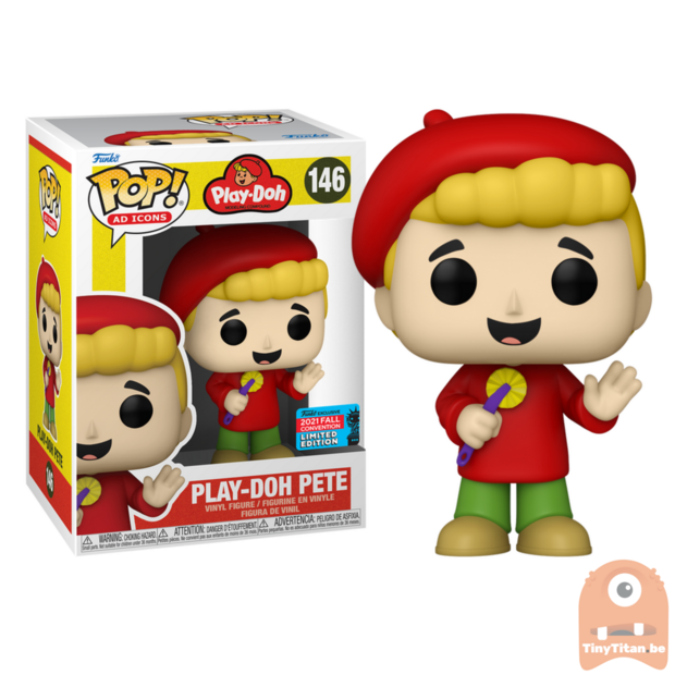 POP! Ad Icons Play-Doh pete 146 NYCC 2021 Exclusive LE