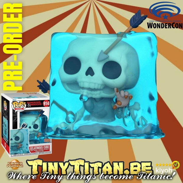 Funko POP! Gelatinous Cube - Dungeons &amp; Dragons WonderCon 23 Exclusive LE - Pre-order