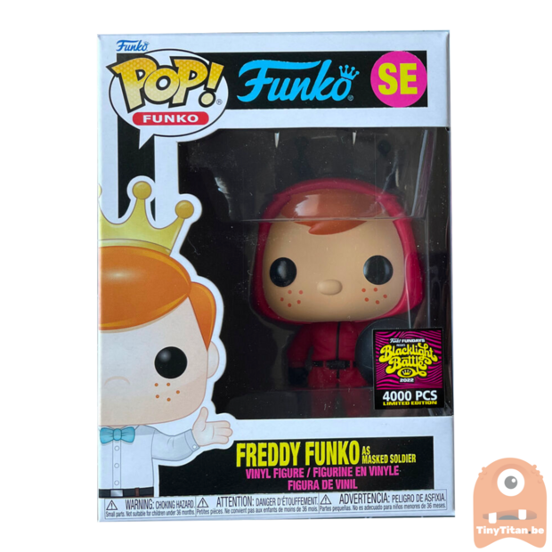POP! Funko Freddy Funko As Masked Soldier Exclusive