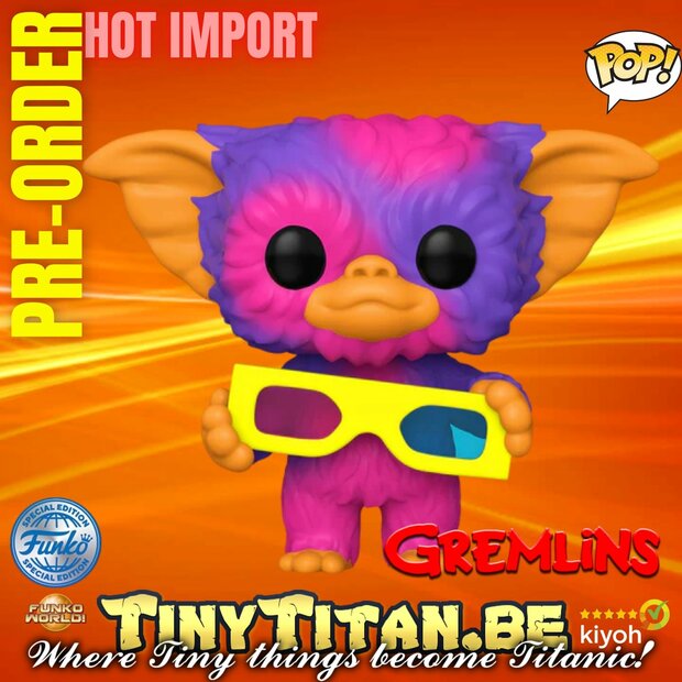Funko POP! Gizmo Black Light - Grmlins Exclusive Pre-order