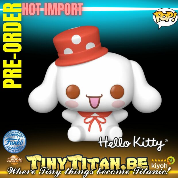 Funko POP! Cinnamoroll - Hello Kitty &amp; Friends Exclusive Pre-order