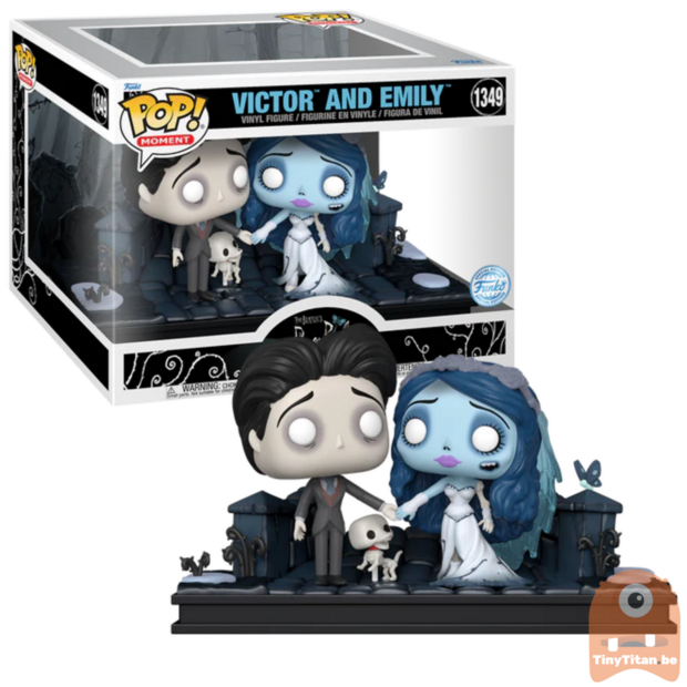 POP! Movie Moment Victor and Emily 1349 Disney Corpse Bride Exclusive