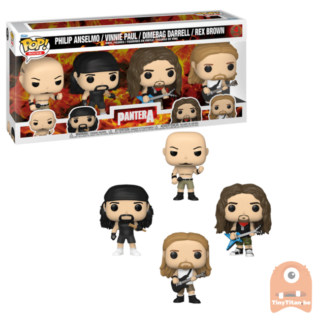 POP! ROCKS Pantera 4-pack
