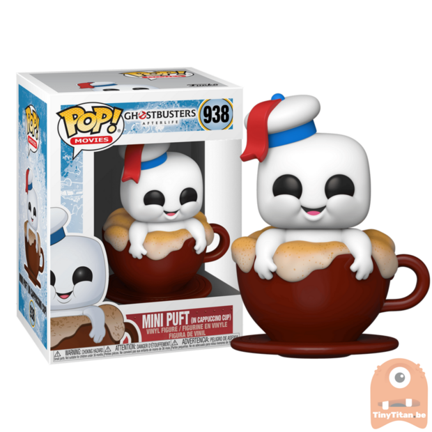 POP! Movies Mini Puft In Cappuccino Cup 938 GhostBusters Afterlife