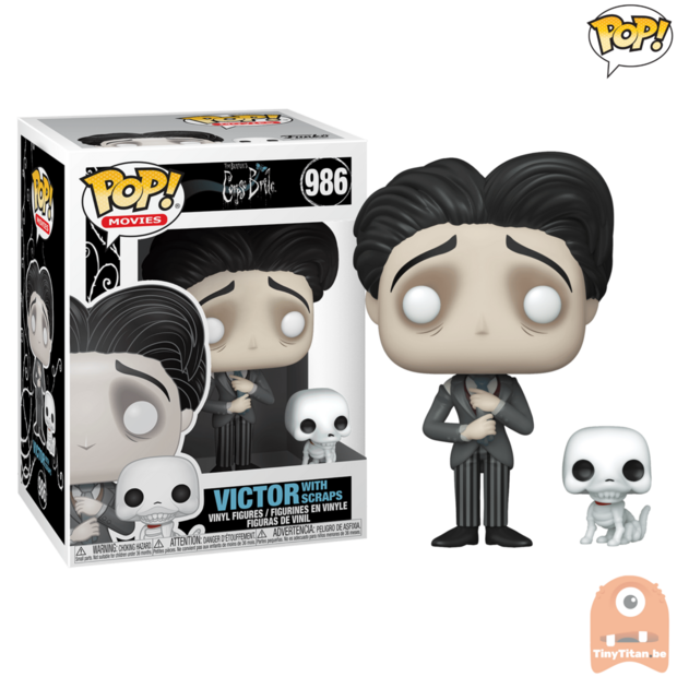 POP!Movies Victor w/ Scraps 986 Corpse Bride 