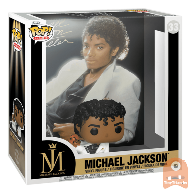 Funko POP! Rock Albums Michael Jackson 33 Thriller