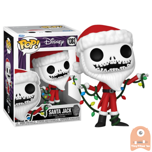Funko POP! Disney Santa Jack 1383 TNBC30