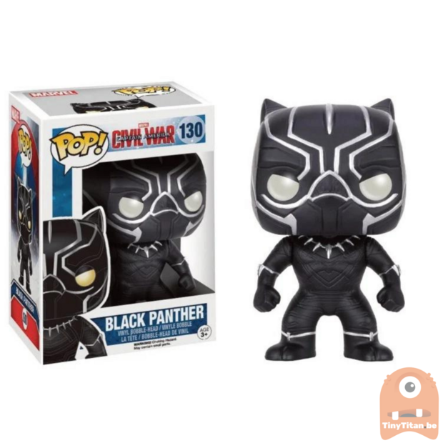 POP! Marvel Black Panther 130 Civil War Captain America