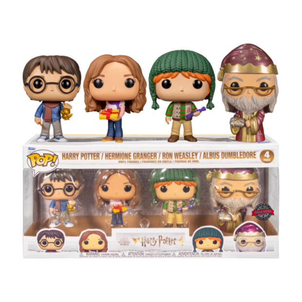Funko POP! Holiday Harry Potter 4-Pack Exclusive