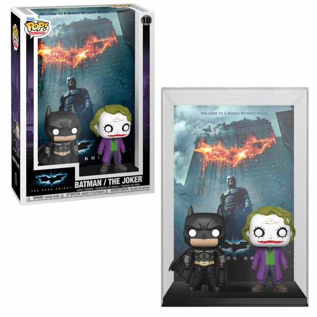 POP! Movie Poster: THE DARK KNIGHT - Batman &amp; The Joker