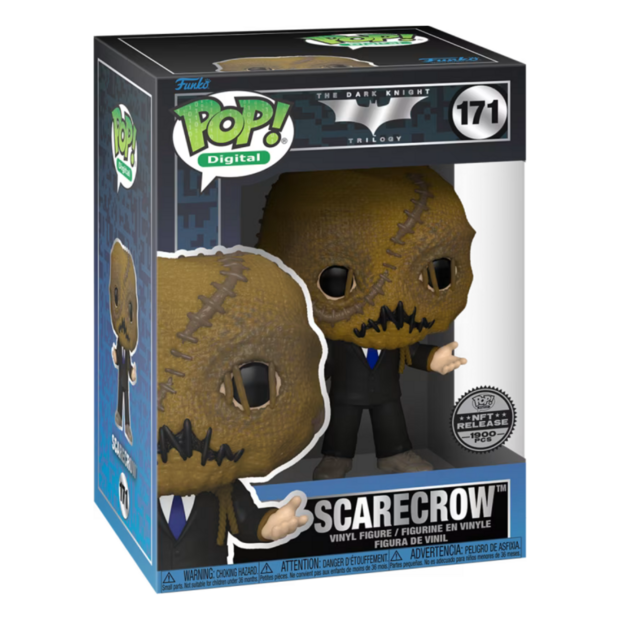 POP! Digital Scarecrow 171 Legendary The Dark Knight Trilogy Batman Exclusive