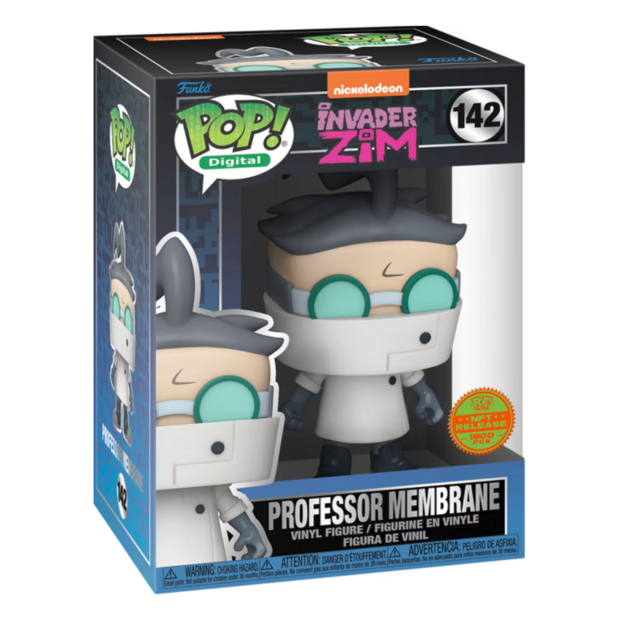 POP! Digital Professor membrane 142 Legendary Invader Zim Exclusive