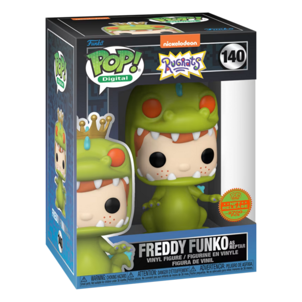 POP! Digital Freddy Funko as Reptar 140 Royalty Rugrats Exclusive