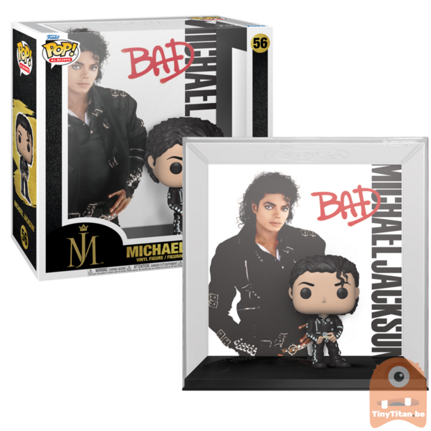 Funko POP! Rock Albums Michael Jackson 56 Bad R