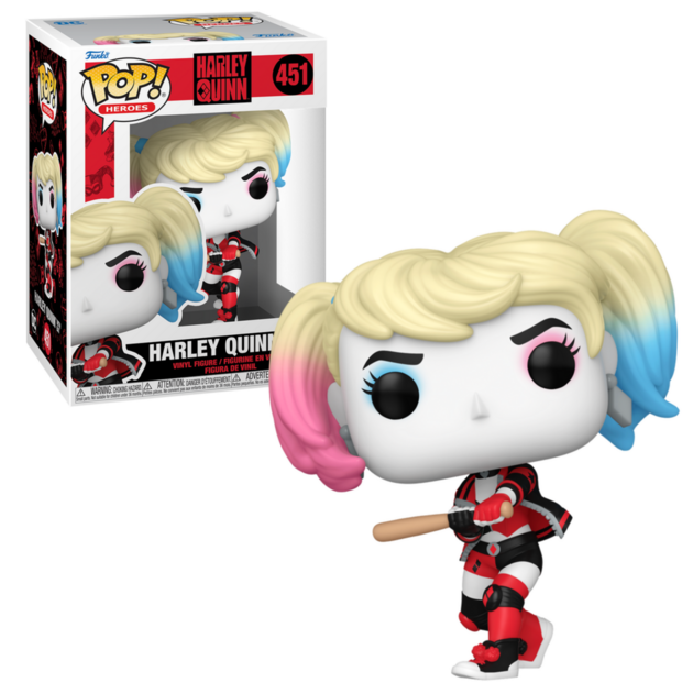 Funko POP! Harley Quinn w/ bat 451 DC Heroes