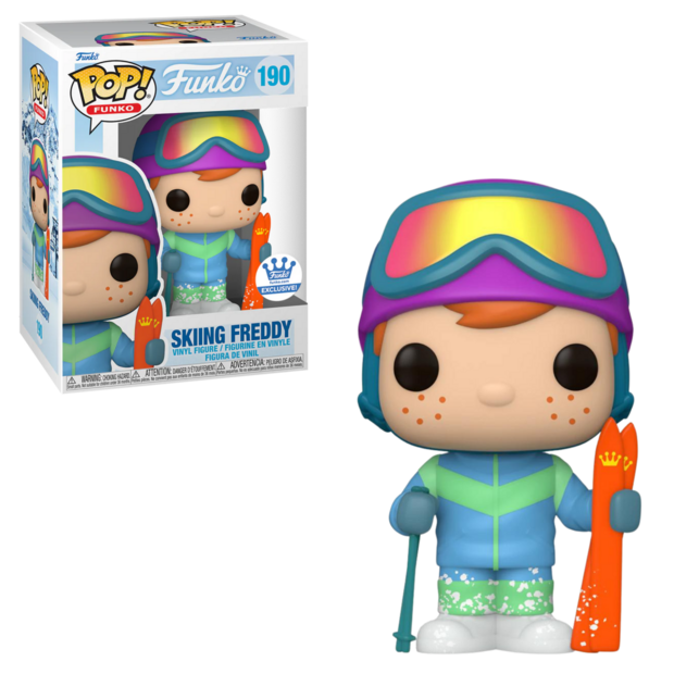 Funko POP! Skiing Freddy Funko 190 Exclusive 