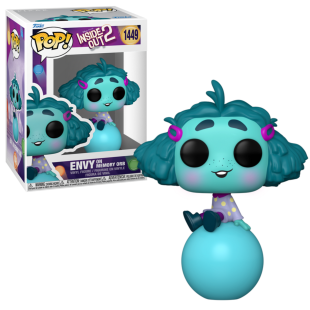 Funko POP! Envy on Memory Orb 1449 Inside Out 2 - Pixar Disney