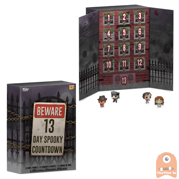 Funko Pocket POP! Horror 13-Day Halloween Countdown Calendar R