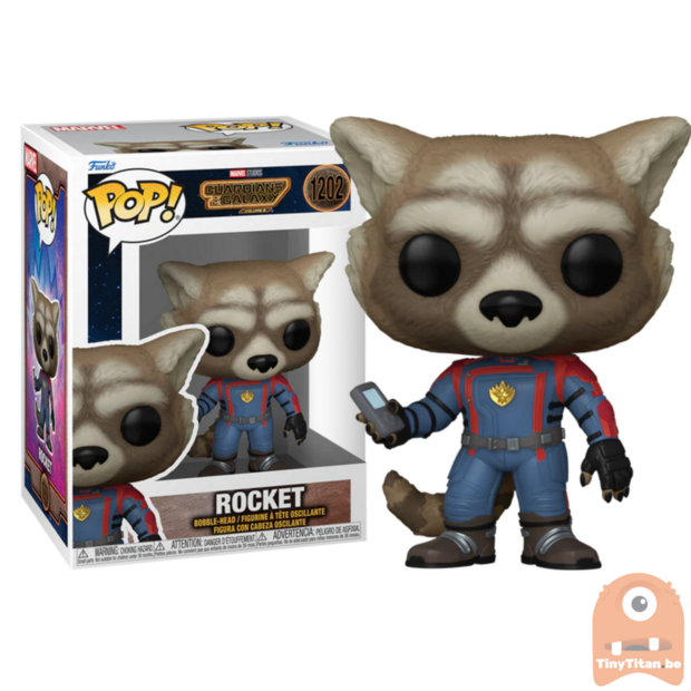 Funko POP! Marvel Rocket 1202 Guardians of the Galaxy 3