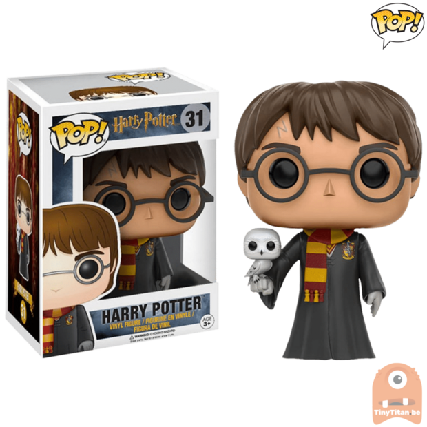 Funko POP! Harry Potter w/ Robes and Hedwig 31 Exclusive