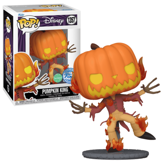 Funko POP! Disney Pumpkin King Scented 1357 The Nightmare before christmas Exclusive 