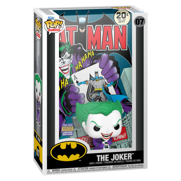 Funko POP! Comic Cover:The Joker Back in Town 07 2022 Con Exclusive