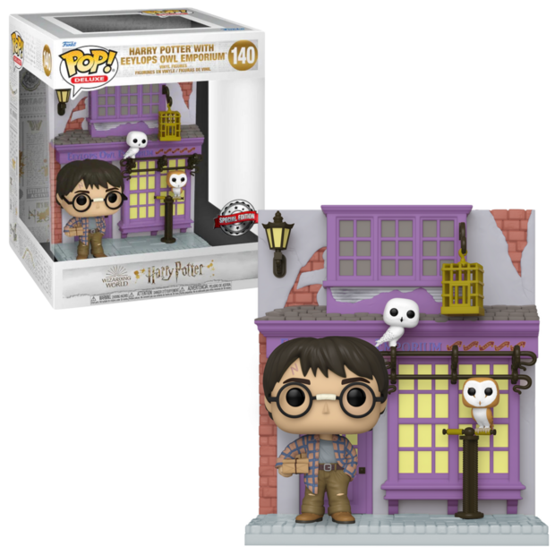 POP! Deluxe Harry Potter w/ Eeylops Owl Emporium 140 Exclusive