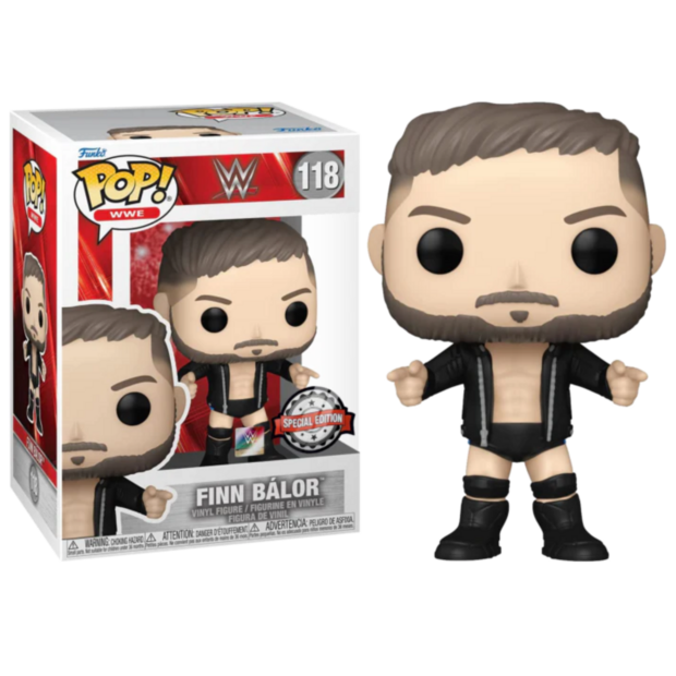 FUNKO POP! Sports Finn Balor 118  WWE Exclusive 