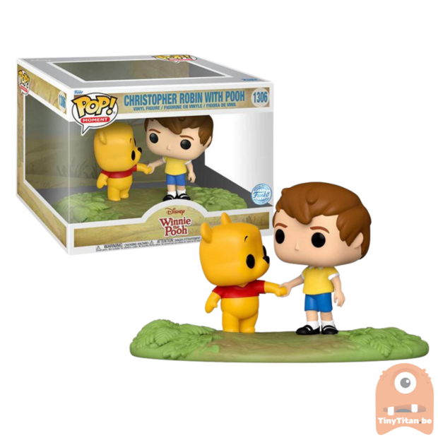 Funko POP! Disney Christopher Robin with Winnie The Pooh 1306 Movie Moment Exclusive