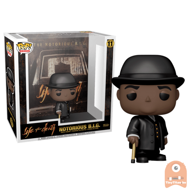 Funko POP! Rock Albums: Notorious B.I.G. 11 Life After Death /w Case 