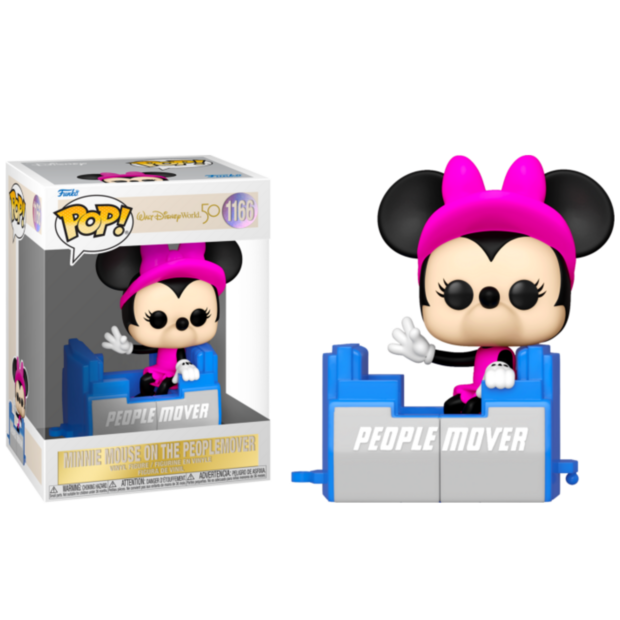 Funko POP! Disney Minnie Mouse on the Peoplemover 1166 Disney World 50 Years