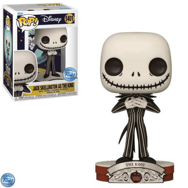 Funko POP! NIGHTMARE BEFORE CHRISTMAS - POP Disney N&deg; 1401 - Jack (Tarot) Exclusive