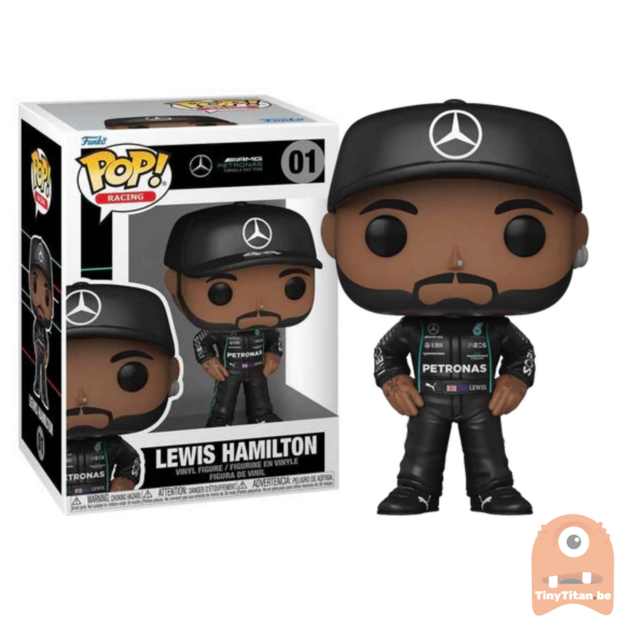 Funko POP! Sports Lewis Hamilton 01 Racing F1 AMG Petronas