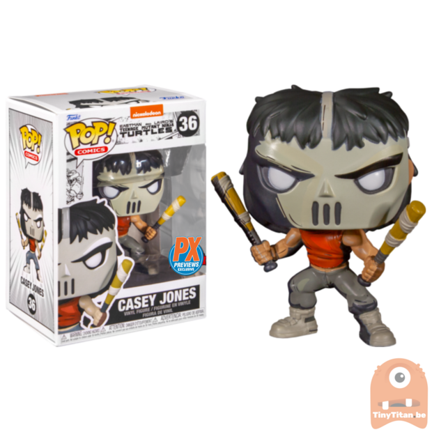 Funko POP! Comic Casey Jones 36 Eastman and Laird's TMNT Exclusive