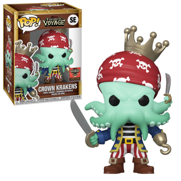 Funko POP! Crown Krakens SE Box of Fun SDCC 2024 Exclusive 