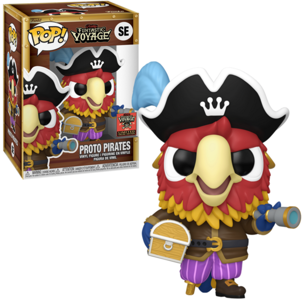 Funko POP! Proto Pirates SE Box of Fun SDCC 2024 Exclusive 