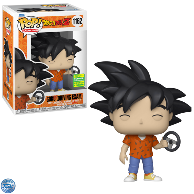 Funko POP! DRAGON BALL Z - POP Animation N&deg; 1162 - Goku "Driving School" SDCC 2022 Exclusive