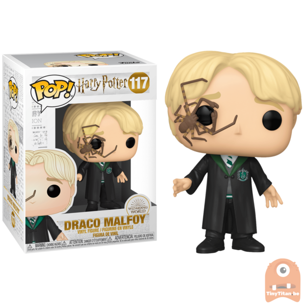 Funko POP! Harry Potter Draco Malfoy w/ Whip Spider 117