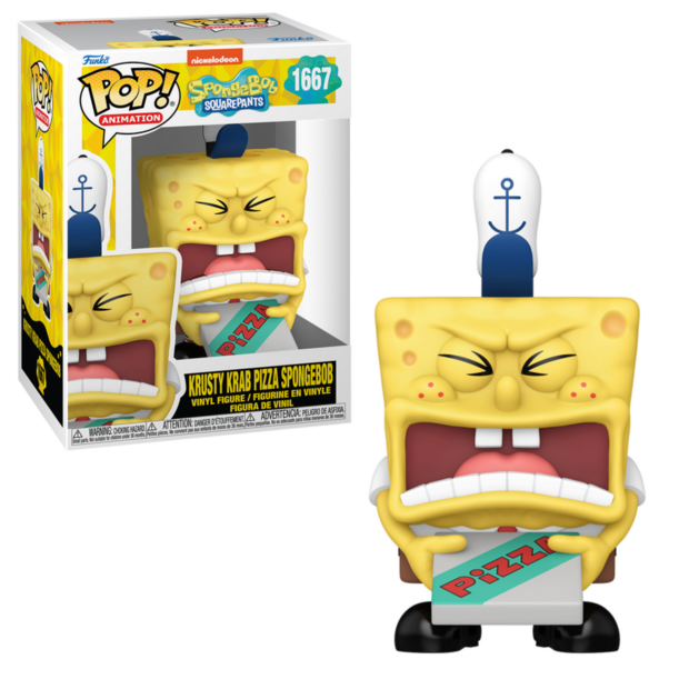 Funko POP! KRUSTY KRAB PIZZA SPONGEBOB 1667