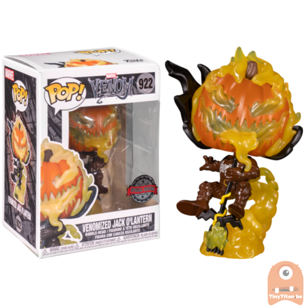 Funko POP! Marvel Venomized Jack O' lantern 922 Venom Exclusive 