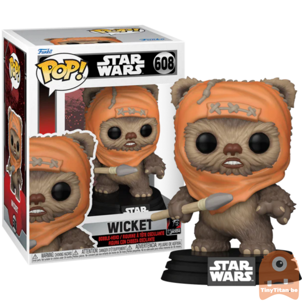 Funko POP! Star Wars Wicket 608 Return Of The Jedi