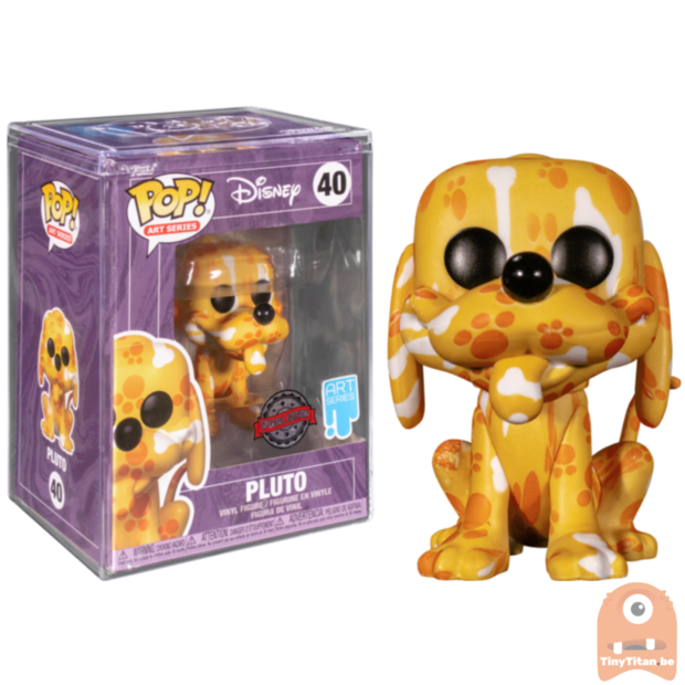 Funko POP! Disney Artist Series Pluto w/ Case 40 Exclusive