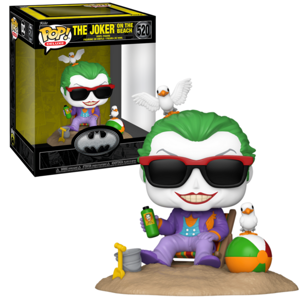 Funko POP! Dlx The Joker on the Beach 520 Batman 85Th DC