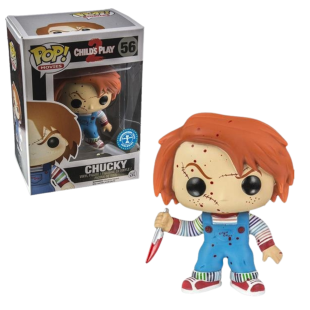 Funko POP! Chucky Bloody 56 Child's Play 2 Underground Toys Exclusive Vaulted 8.5/10