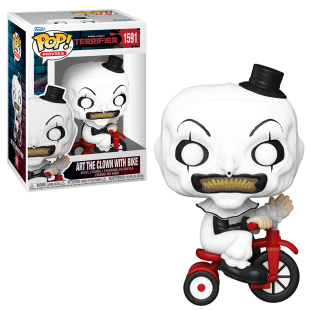 Funko POP! Art the clown w/ bike 1591 Terrifier