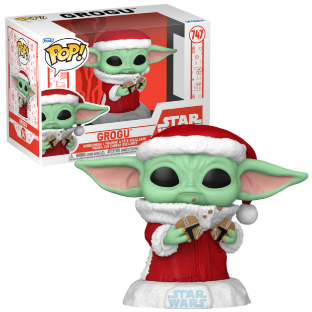 Funko POP! Grogu Santa 747 Holiday 24 Star Wars