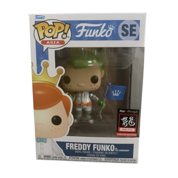 Funko POP!Freddy Funko as The Commander Mindstyle Year of the Dragon 1000pcs Limited Edtion Vaulted 